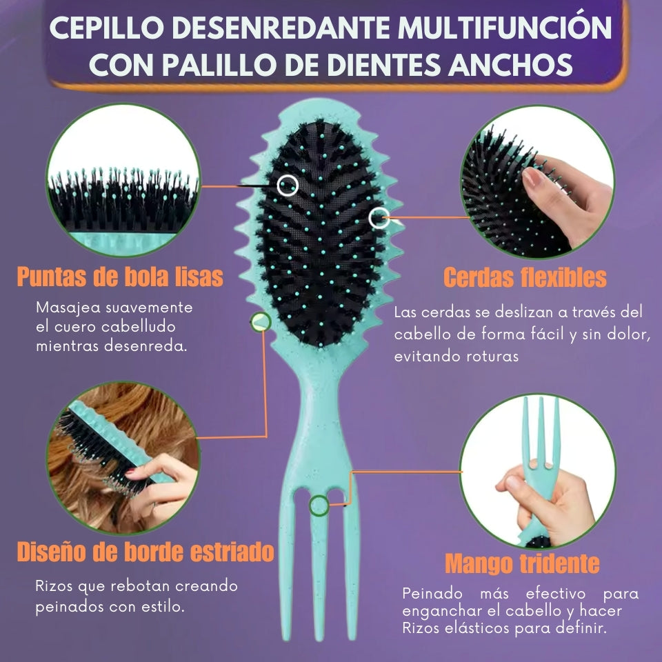 Rizos Perfectos™ - Crema Rizadora de Cabello + Peine Rizador Gratis