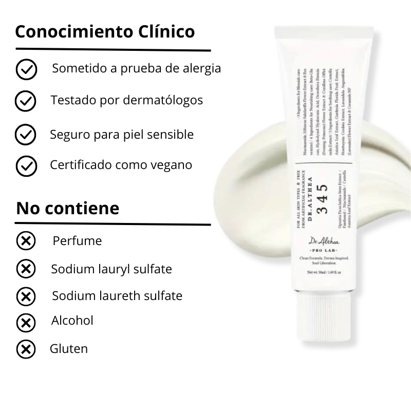 Dr. Althea 345 - Relief Cream para piel sensible, con tendencia de acné y grasa