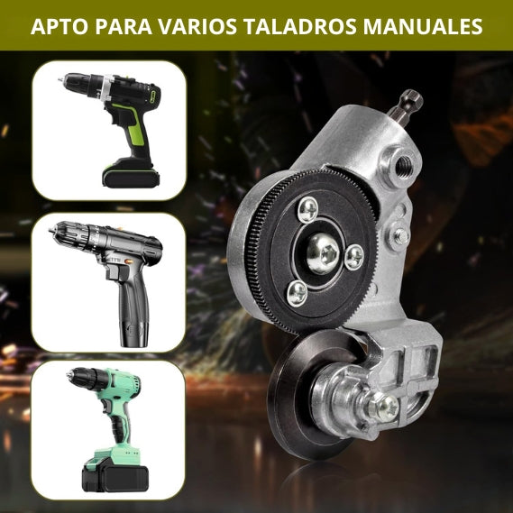 Cortadora de Metal Adaptable para Taladro™