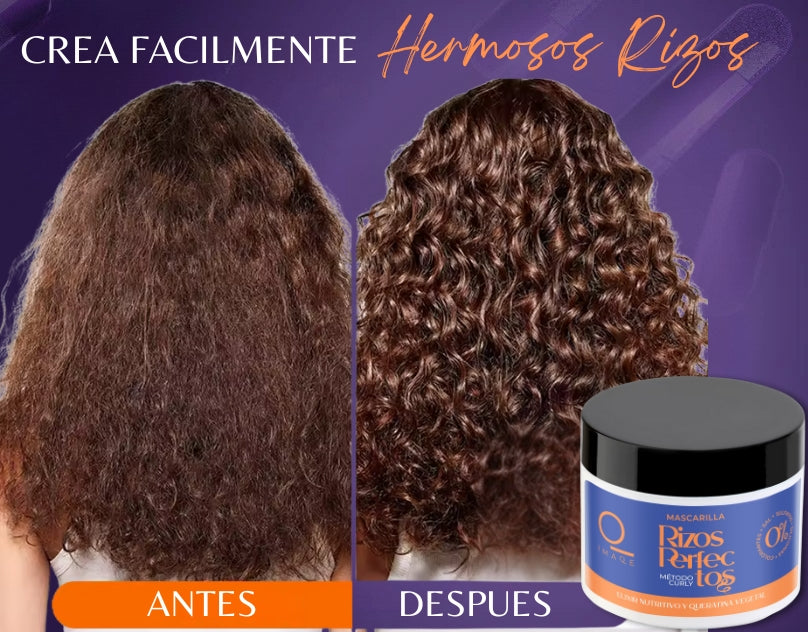 Rizos Perfectos™ - Crema Rizadora de Cabello + Peine Rizador Gratis