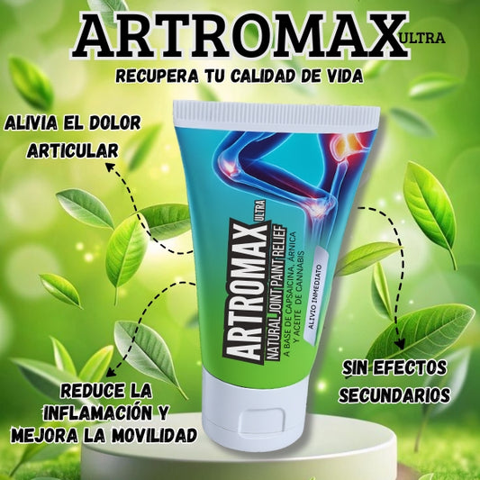 ARTROMAX ULTRA® - ALIVIO INMEDIATO DEL DOLOR ARTICULAR Y ÓSEO