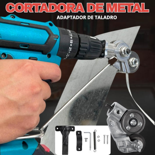 Cortadora de Metal Adaptable para Taladro™