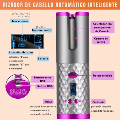 GOIPLE™ - Nuevo Combo (Crema Rizadora de Cabello + Rizador automático)