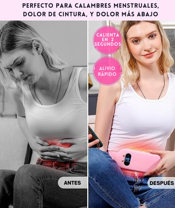 Cinturón Térmico Smart™ - Alivia los Cólicos Menstruales.
